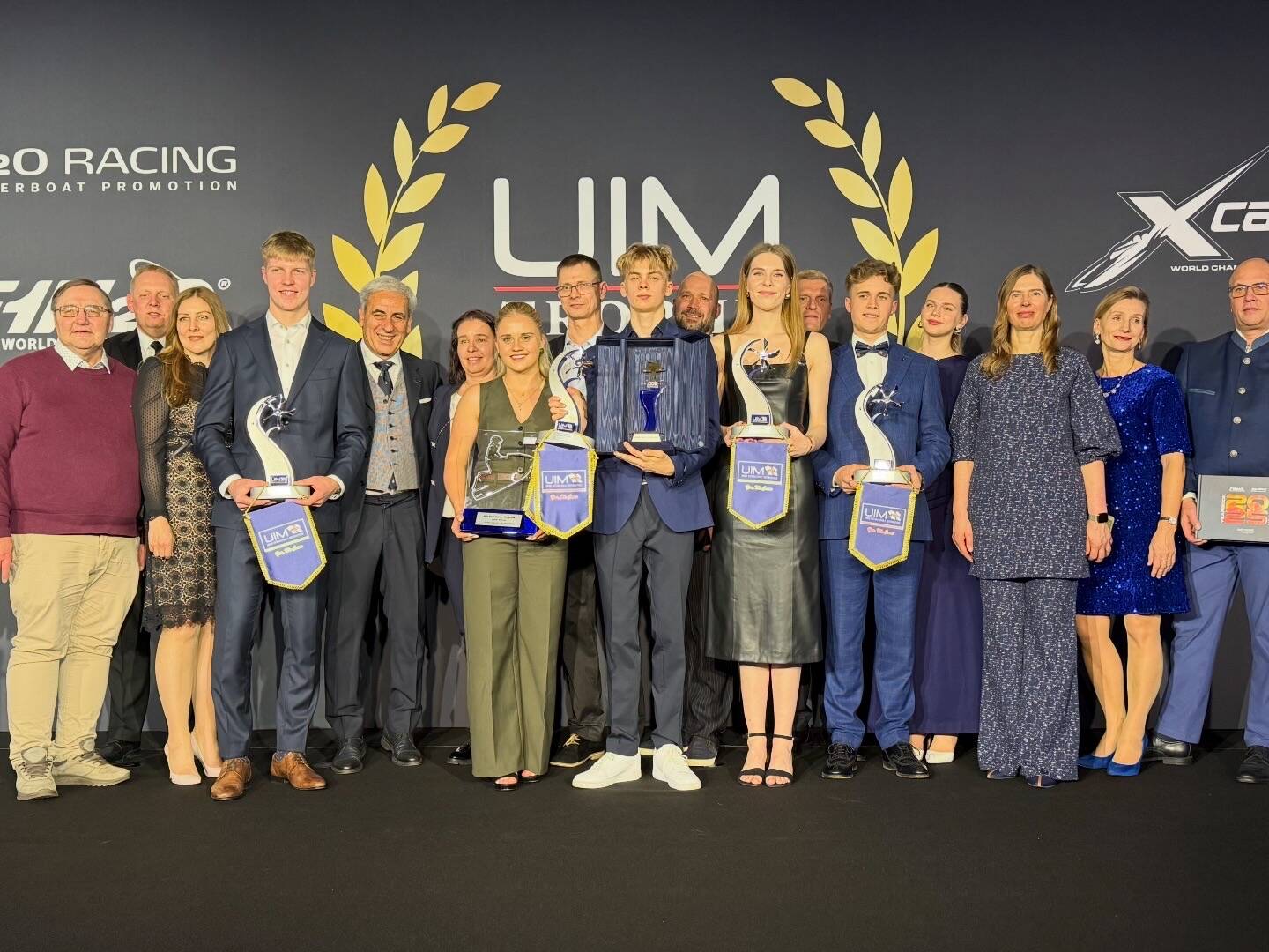 Eesti veemotosportlased särasid UIM-i maailmameistrite auhinnagalal Monacos