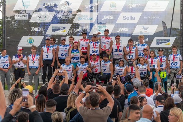 Medalivõitjate ühispilt Olbia 2024
