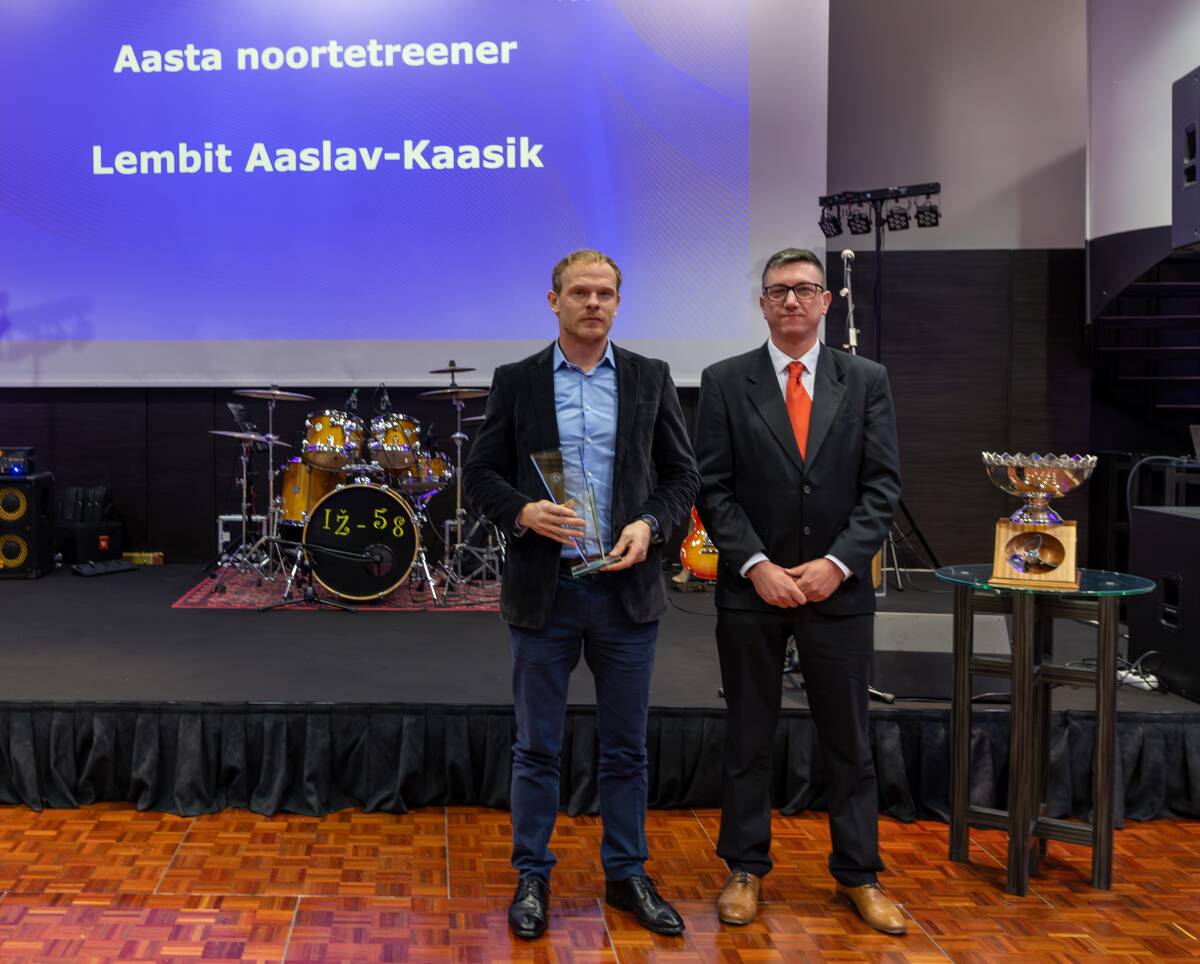 Aasta noortetreener Lembit Aaslav-Kaasik
